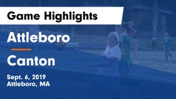 Attleboro  vs Canton   Game Highlights - Sept. 6, 2019