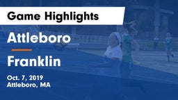 Attleboro  vs Franklin  Game Highlights - Oct. 7, 2019