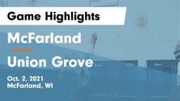 McFarland  vs Union Grove  Game Highlights - Oct. 2, 2021