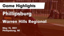 Phillipsburg  vs Warren Hills Regional  Game Highlights - May 15, 2021