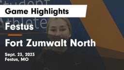 Festus  vs Fort Zumwalt North  Game Highlights - Sept. 23, 2023