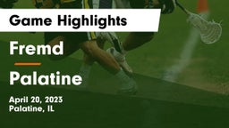 Fremd  vs Palatine  Game Highlights - April 20, 2023