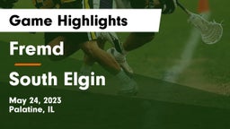 Fremd  vs South Elgin  Game Highlights - May 24, 2023