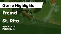 Fremd  vs St. Rita  Game Highlights - April 6, 2024