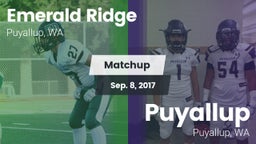 Matchup: Emerald Ridge High vs. Puyallup  2017