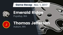 Recap: Emerald Ridge  vs. Thomas Jefferson  2017
