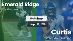 Matchup: Emerald Ridge High vs. Curtis  2018