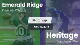 Matchup: Emerald Ridge High vs. Heritage  2018