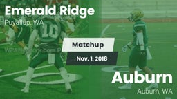 Matchup: Emerald Ridge High vs. Auburn  2018