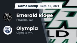 Recap: Emerald Ridge  vs. Olympia  2021