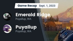 Recap: Emerald Ridge  vs. Puyallup  2023