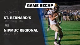 Recap: St. Bernard's  vs. Nipmuc Regional  2016