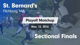 Matchup: St. Bernard's vs. Sectional Finals 2016