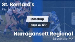 Matchup: St. Bernard's vs. Narragansett Regional  2017