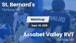 Matchup: St. Bernard's vs. Assabet Valley RVT  2019