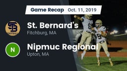 Recap: St. Bernard's  vs. Nipmuc Regional  2019