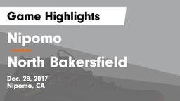 Nipomo  vs North Bakersfield Game Highlights - Dec. 28, 2017