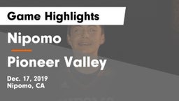 Nipomo  vs Pioneer Valley  Game Highlights - Dec. 17, 2019
