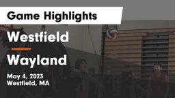 Westfield  vs Wayland  Game Highlights - May 4, 2023