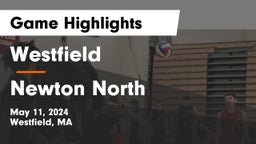 Westfield  vs Newton North  Game Highlights - May 11, 2024