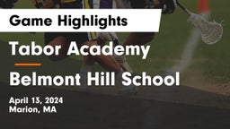 Tabor Academy vs Belmont Hill School Game Highlights - April 13, 2024