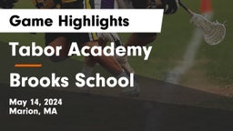 Tabor Academy vs Brooks School Game Highlights - May 14, 2024
