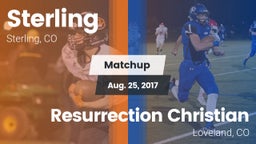 Matchup: Sterling  vs. Resurrection Christian  2017