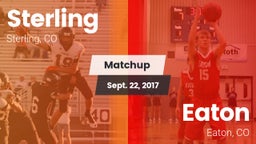 Matchup: Sterling  vs. Eaton  2017