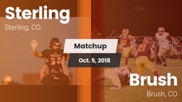 Matchup: Sterling  vs. Brush  2018