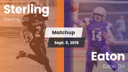 Matchup: Sterling  vs. Eaton  2019