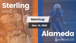 Matchup: Sterling  vs. Alameda  2020