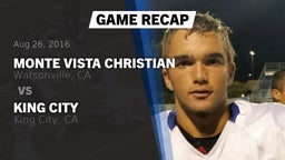 Recap: Monte Vista Christian  vs. King City  2016