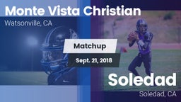 Matchup: Monte Vista vs. Soledad  2018