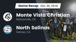 Recap: Monte Vista Christian  vs. North Salinas  2018