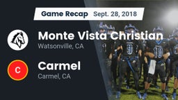 Recap: Monte Vista Christian  vs. Carmel  2018