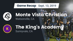 Recap: Monte Vista Christian  vs. The King's Academy  2019