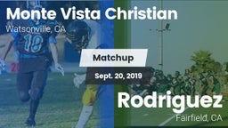Matchup: Monte Vista vs. Rodriguez  2019