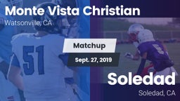 Matchup: Monte Vista vs. Soledad  2019