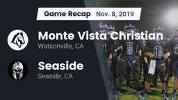 Recap: Monte Vista Christian  vs. Seaside  2019