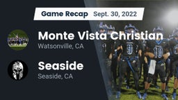 Recap: Monte Vista Christian  vs. Seaside  2022