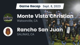 Recap: Monte Vista Christian  vs. Rancho San Juan  2023