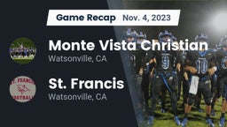 Recap: Monte Vista Christian  vs. St. Francis  2023