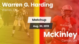 Matchup: Warren Harding High  vs. McKinley  2019