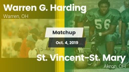 Matchup: Warren Harding High  vs. St. Vincent-St. Mary  2019