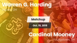 Matchup: Warren Harding High  vs. Cardinal Mooney  2019