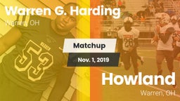 Matchup: Warren Harding High  vs. Howland  2019