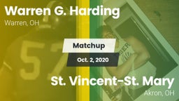 Matchup: Warren Harding High  vs. St. Vincent-St. Mary  2020