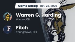 Recap: Warren G. Harding  vs. Fitch  2020
