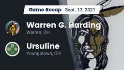 Recap: Warren G. Harding  vs. Ursuline  2021
