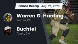 Recap: Warren G. Harding  vs. Buchtel  2023